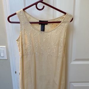 Linen Long Dress with Jacket